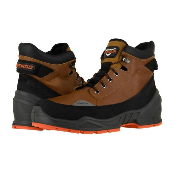 NEW BERRENDO work boots 6‚Äù ‚Äì alloy toe boots in rust - Picture 3 of 3